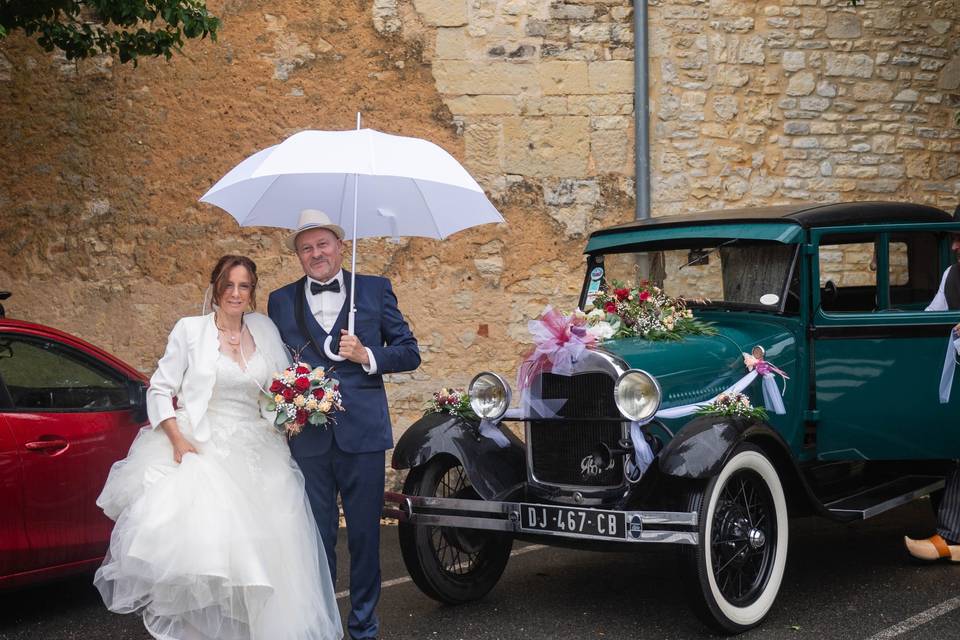 Sortie de voiture