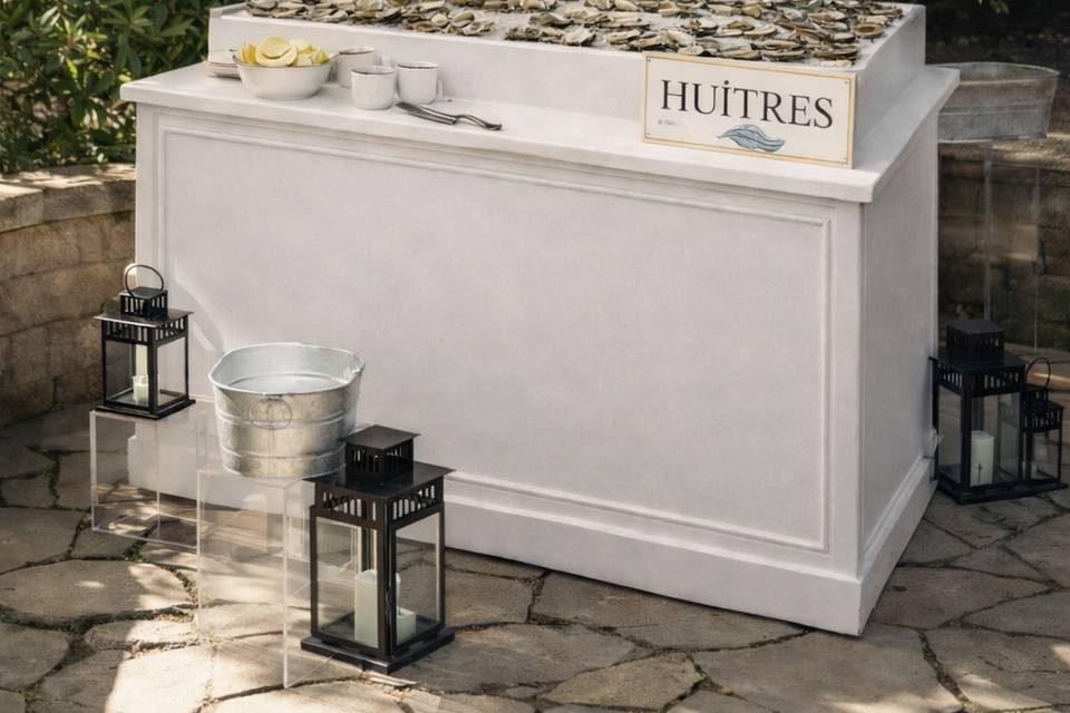 Bar à huîtres événementiel