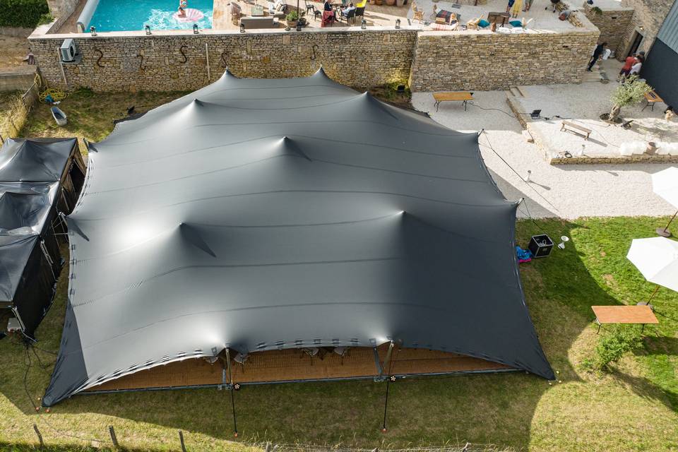 Tente stretch noir