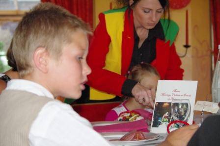 Encadrement du diner - diner enfant