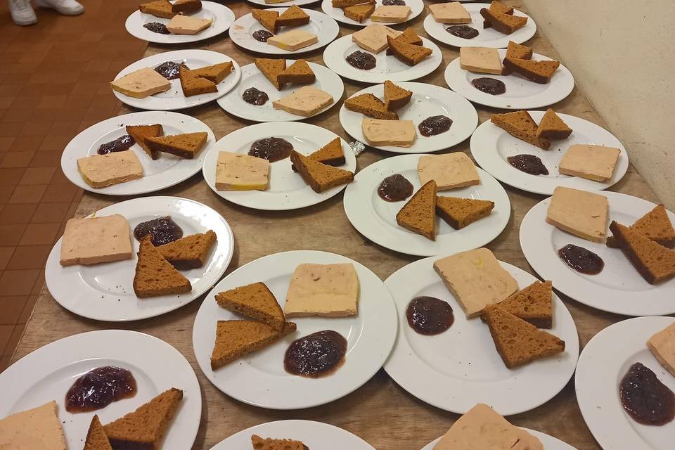 Foie gras pain d'épice