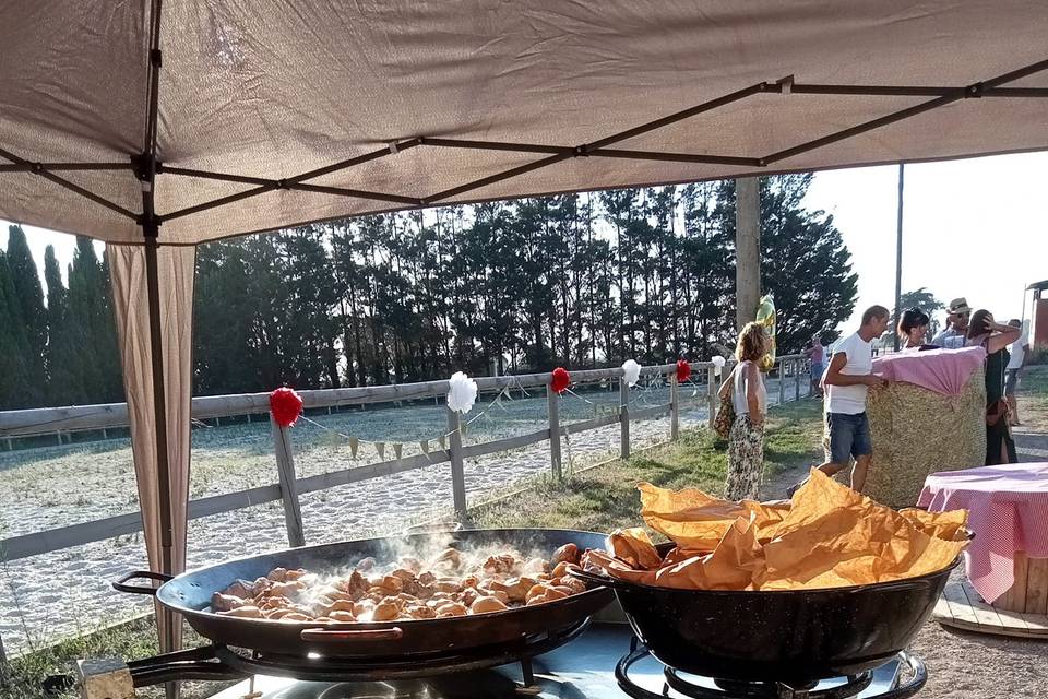 Paella et brasucade de moule