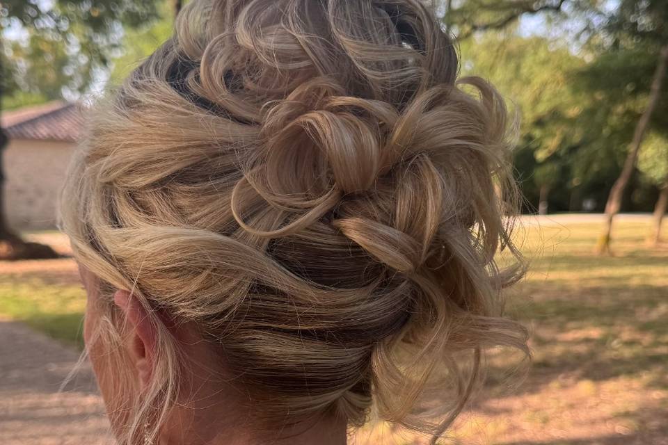 Chignon banane revisité
