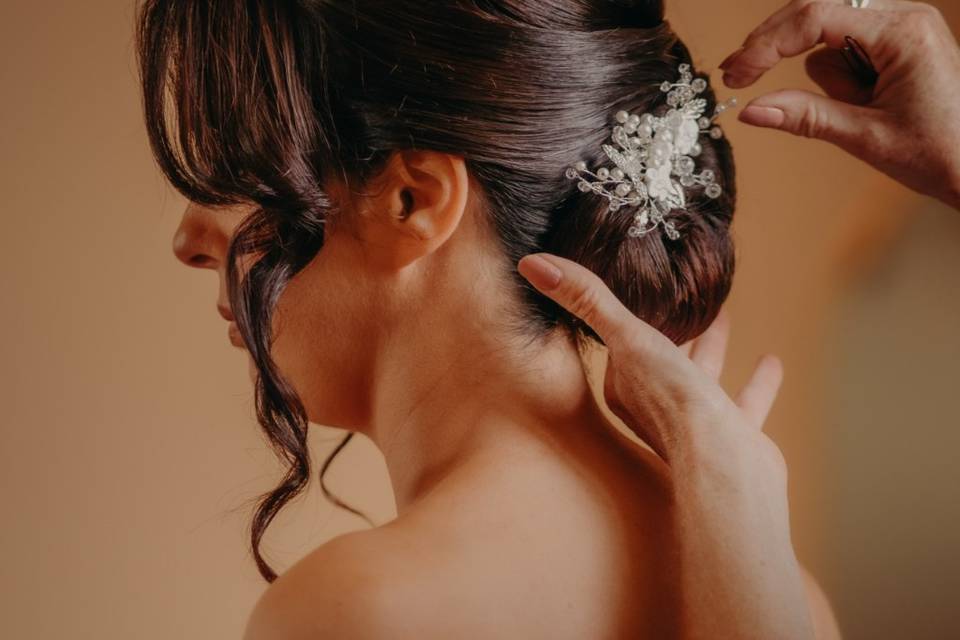 Chignon bas de nuque