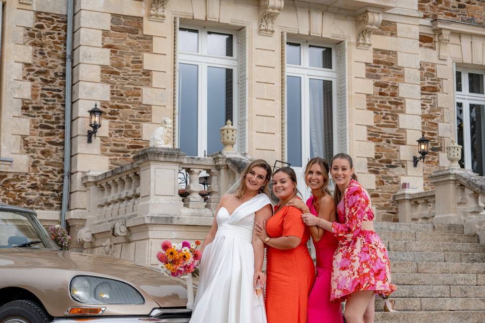 Justine et Antoine chateau de