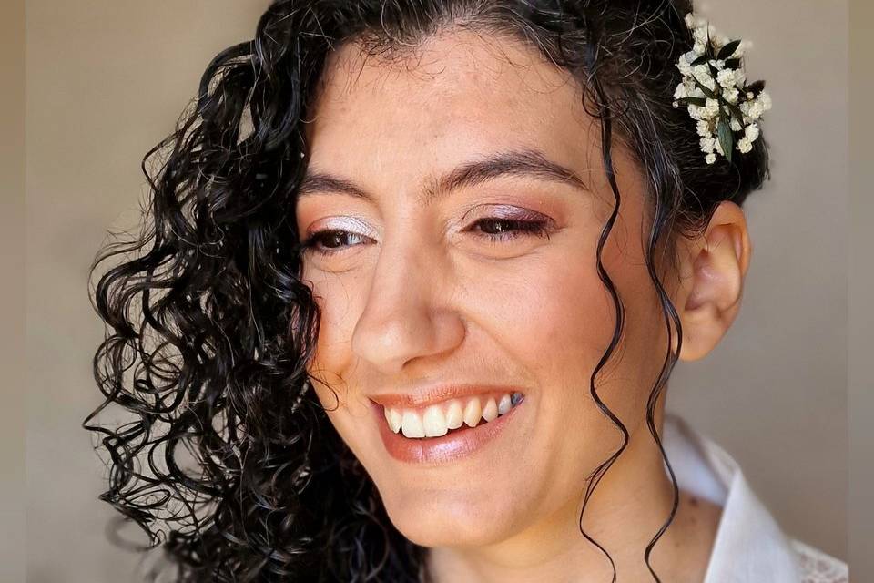 Hair makeup