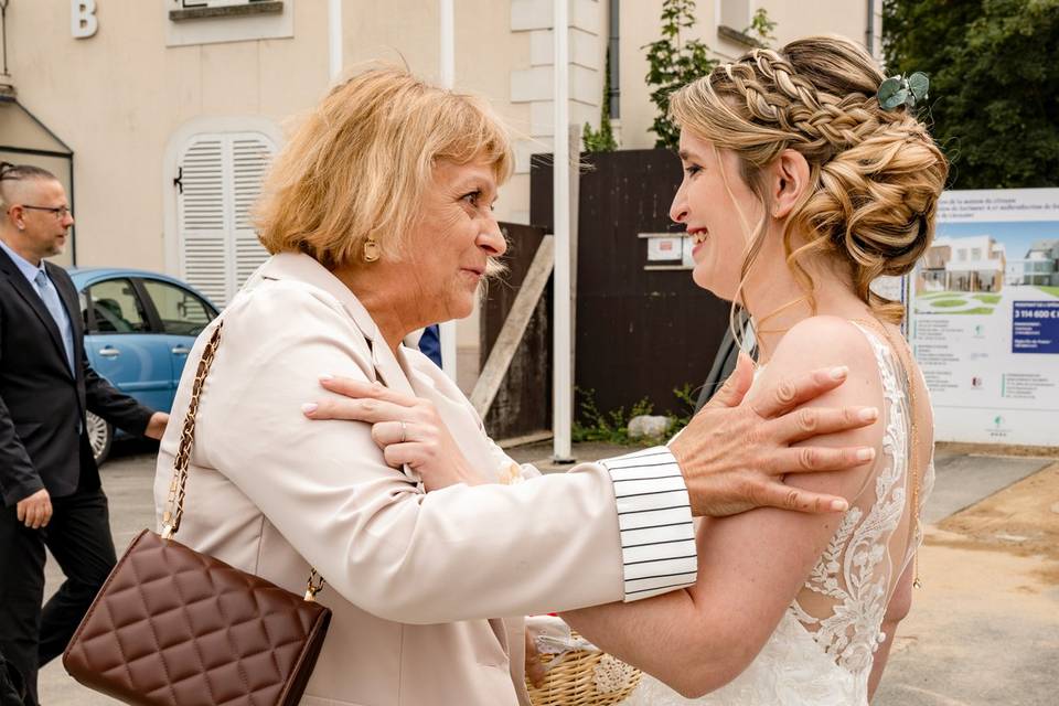 Arrivée des invités