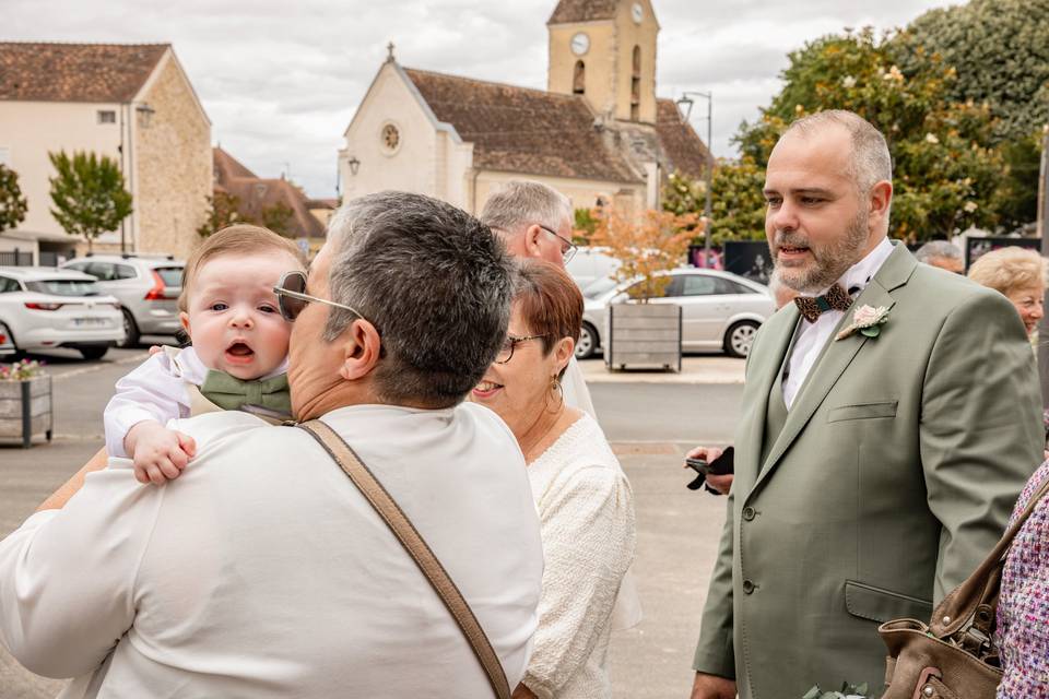 Arrivée des invités