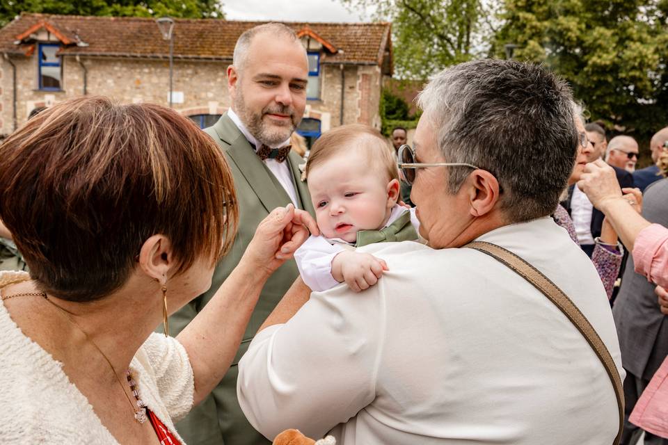 Arrivée des invités