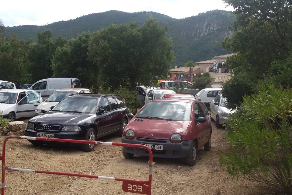 Parking arrivée