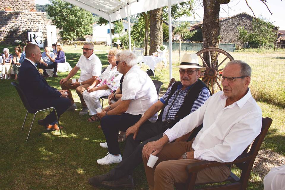 Ambiance côté invités