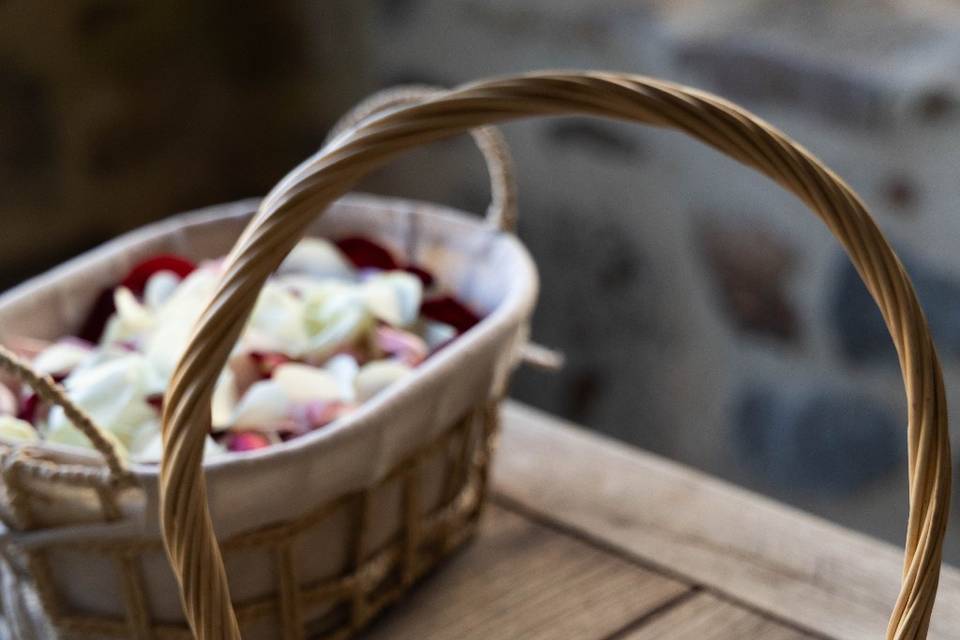 Pétale de la cérémonie