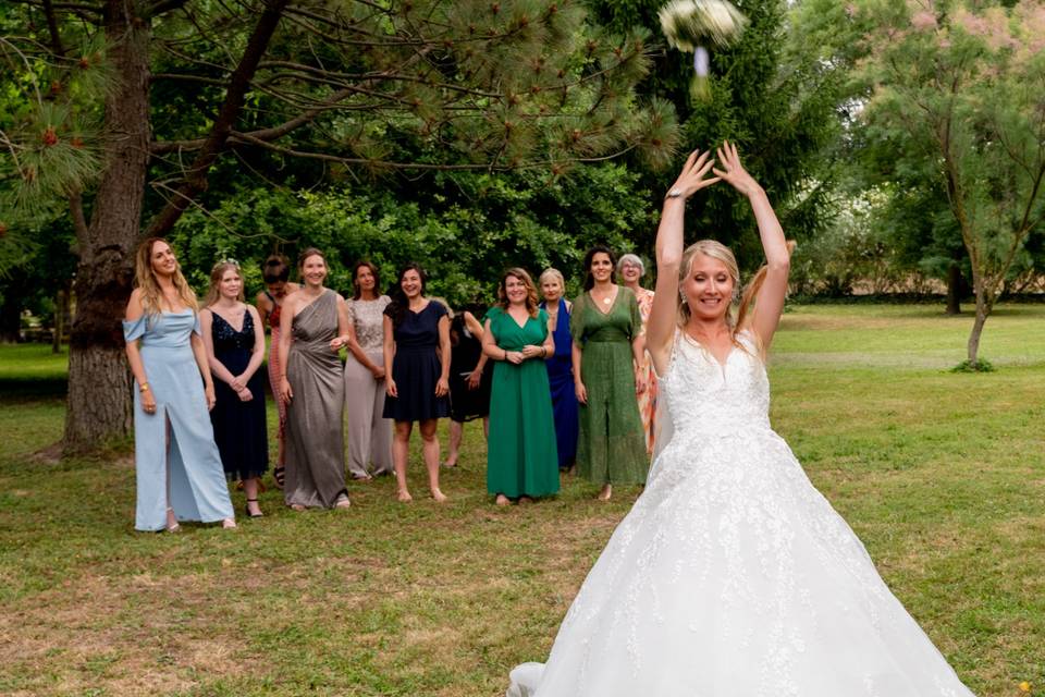 Lancé de bouquet