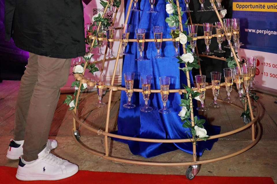 Robe champagne