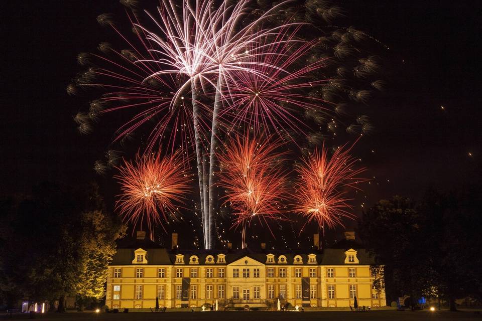 Feu d'artifice à Argeronne