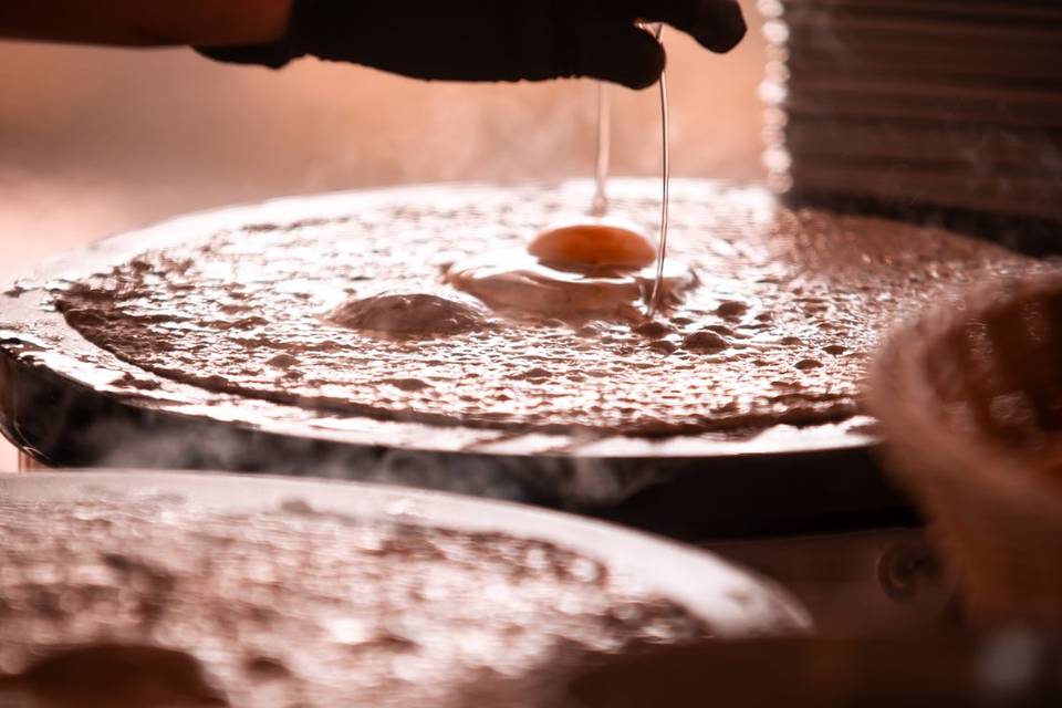 Galette tournée