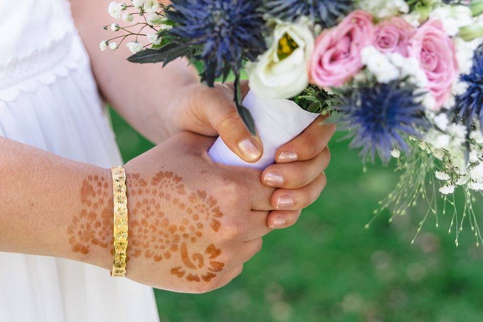 Bijoux floral.
