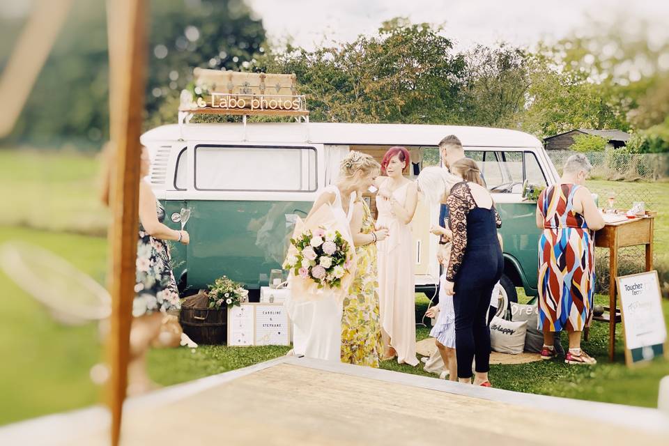 Le combi VW photobooth belge