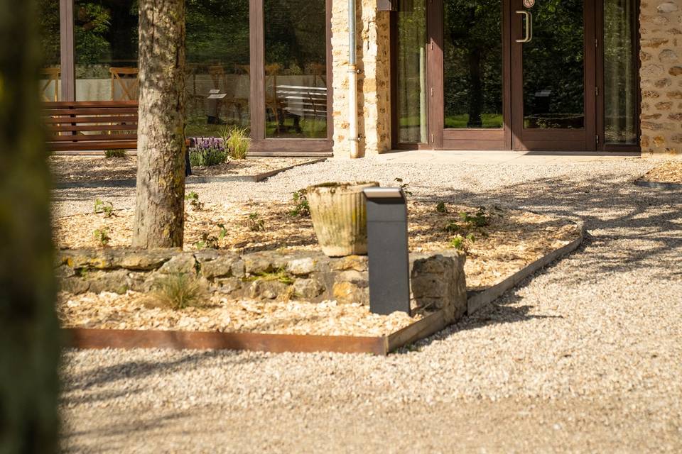 Entrée salle de réception