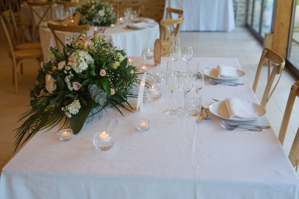 Table d'honneur
