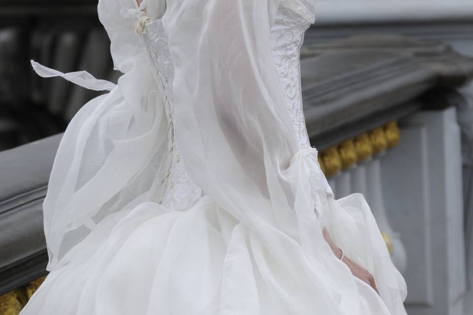 Robe de mariée princesse 18e