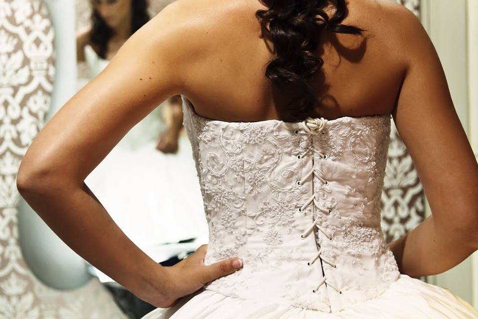 Robe de mariée à manches