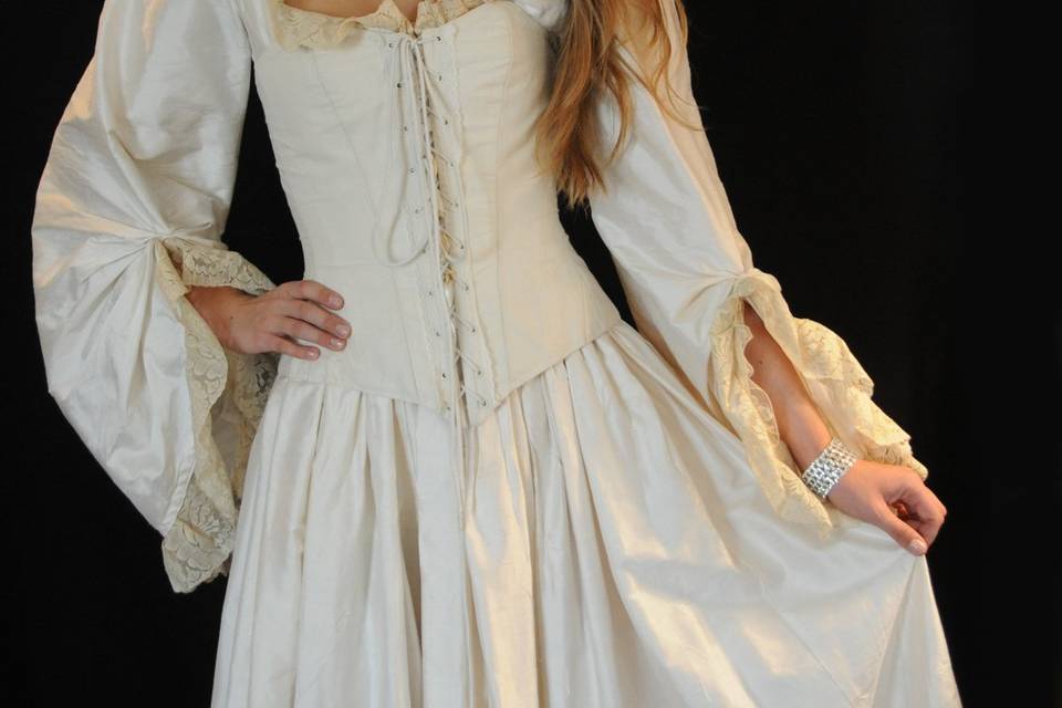 Robe de mariée 18e siècle