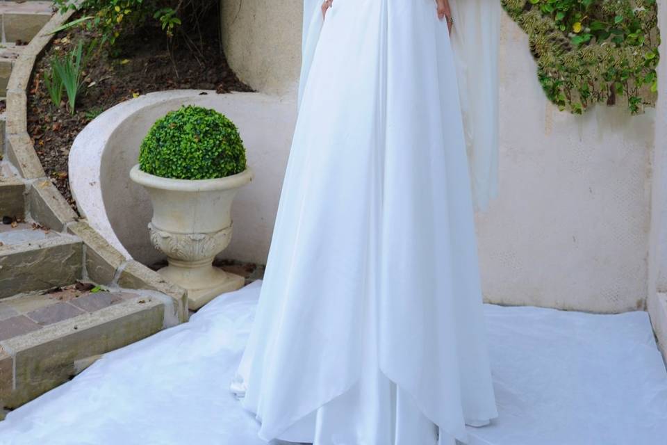 Robes de mariée en soie