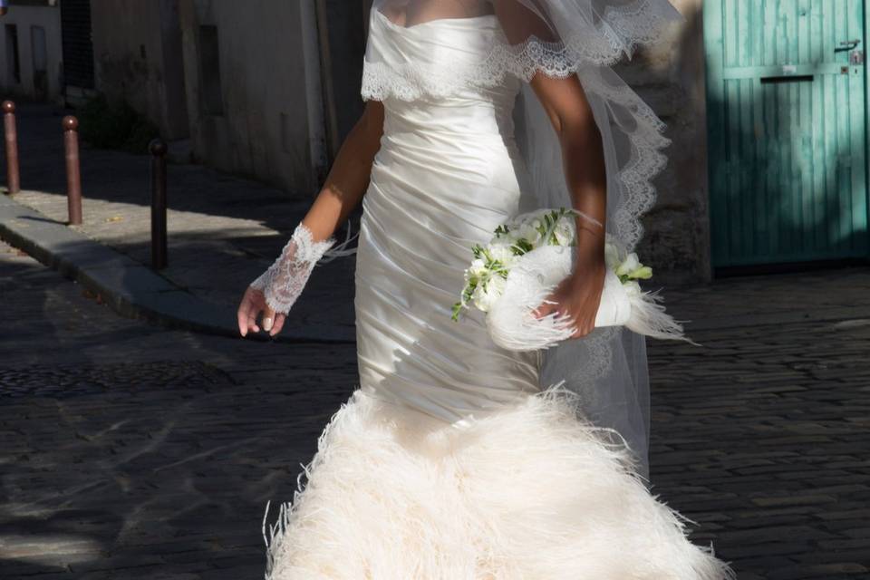 Robe de mariée sirène