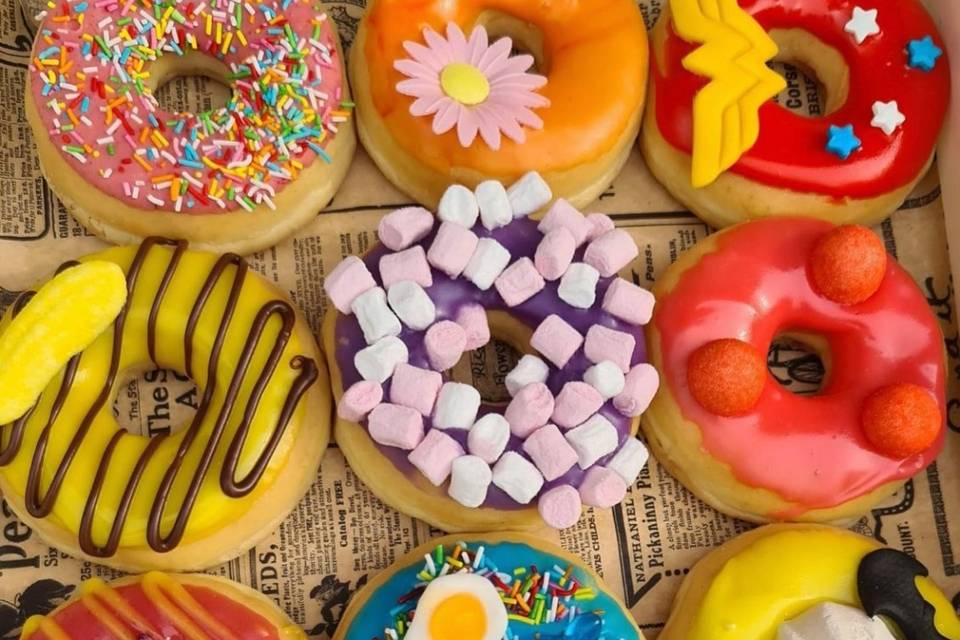 Donuts personnalisés bonbons