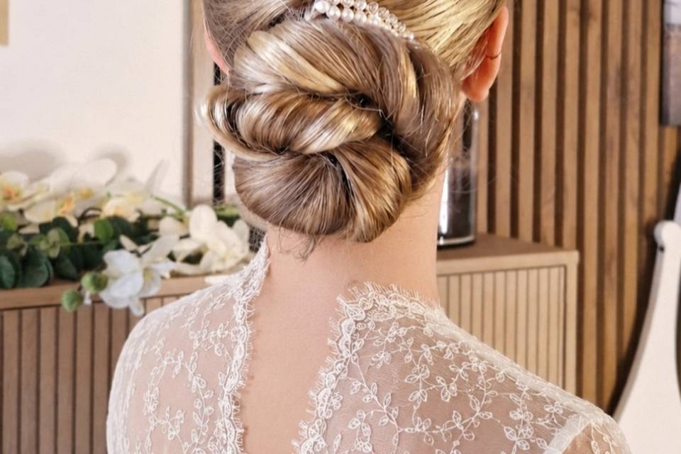 Chignon bas 🎀