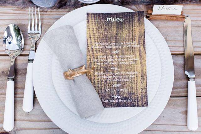 Menu mariage