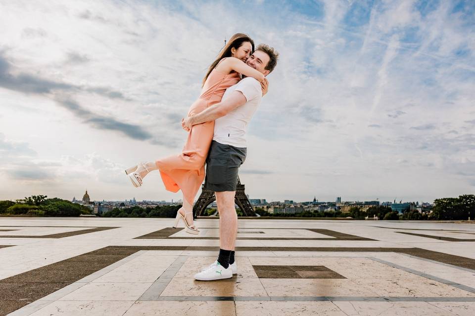 Séance couple Paris
