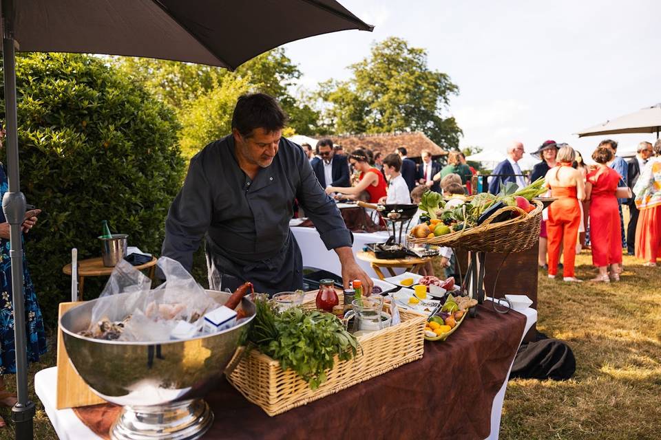 Brasero et convivialité