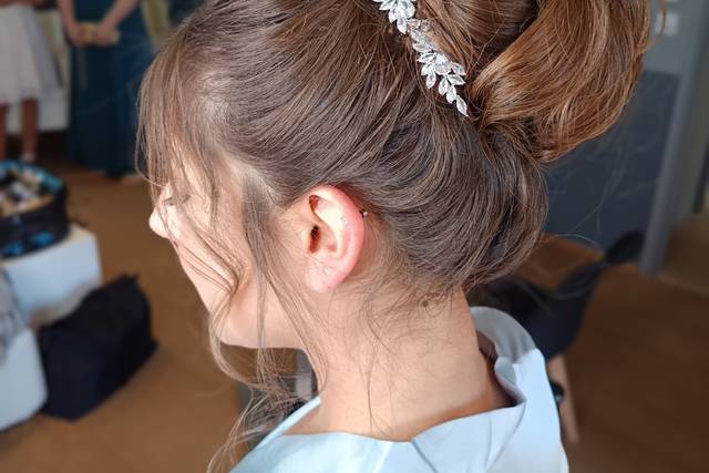 Chignon mariée