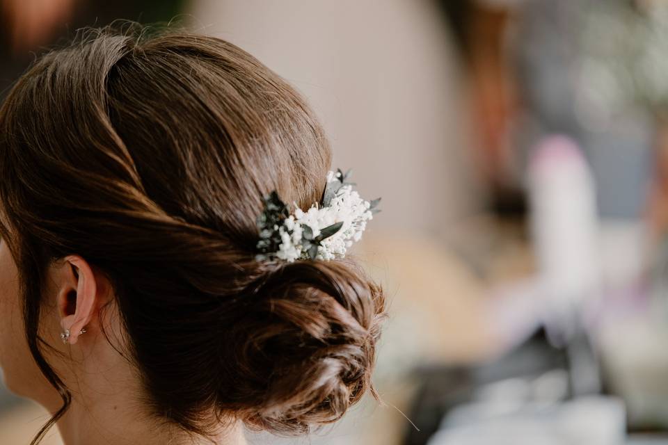 Chignon mariée