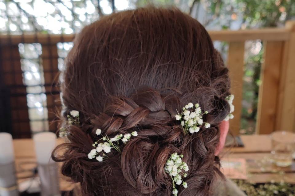 Chignon mariée