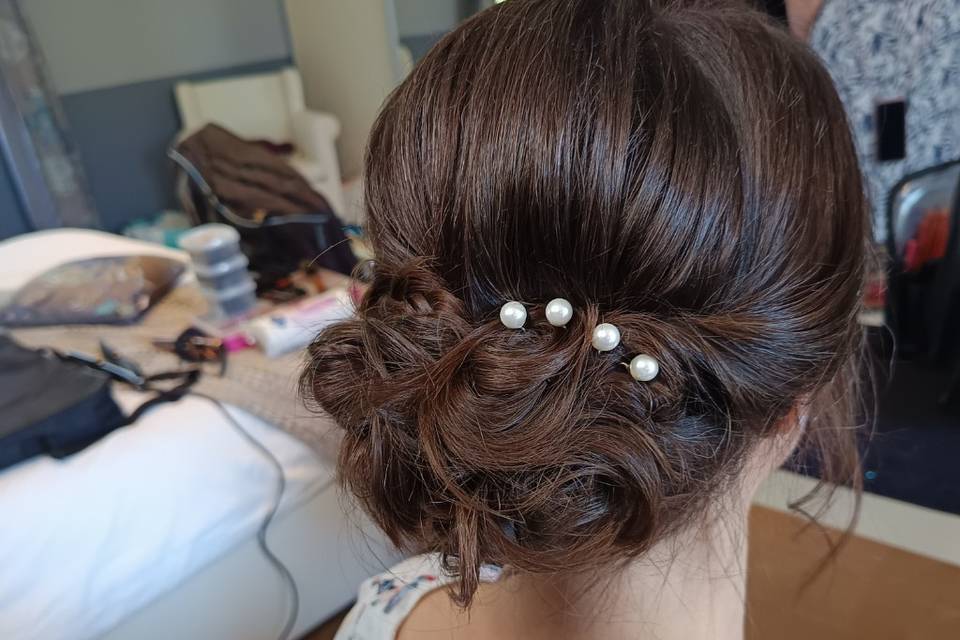 Chignon simple