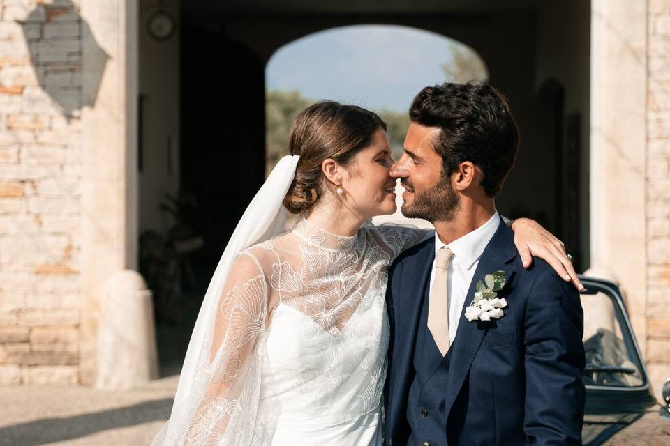 Total look bride