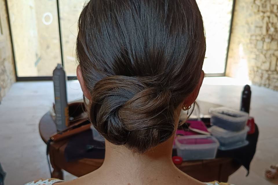 Chignon invité