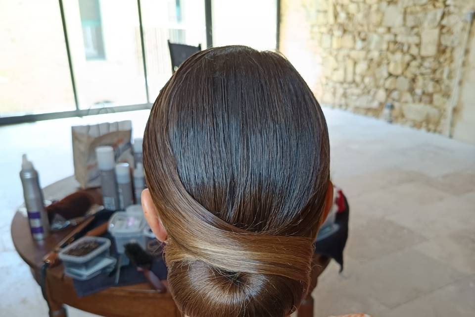 Chignon invité