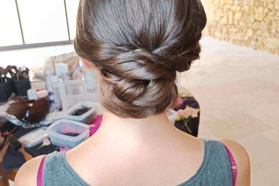 Chignon invité
