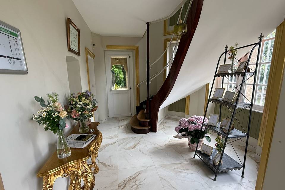 Entrée salle réception