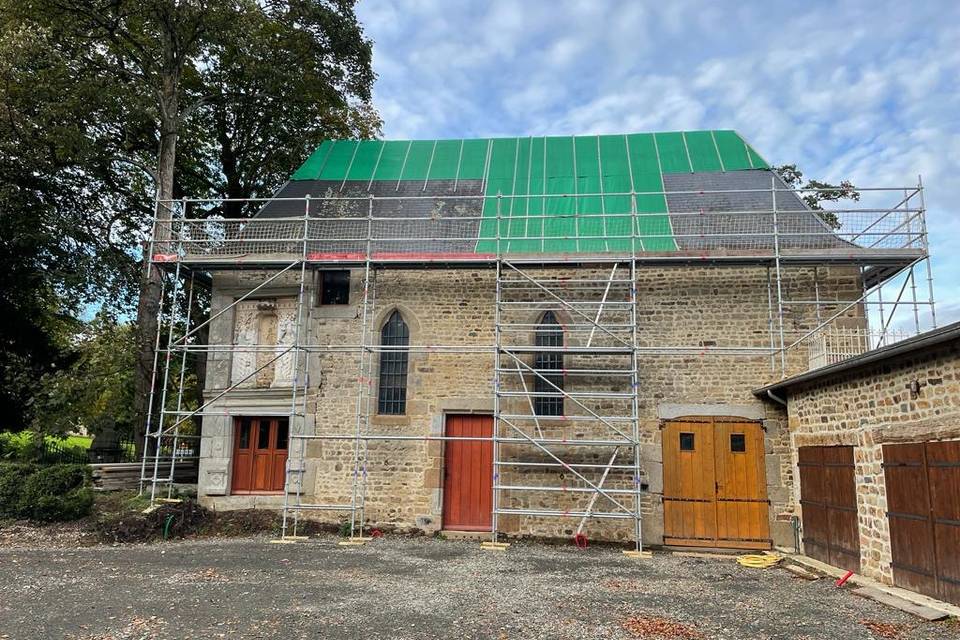 Chapelle en restauration