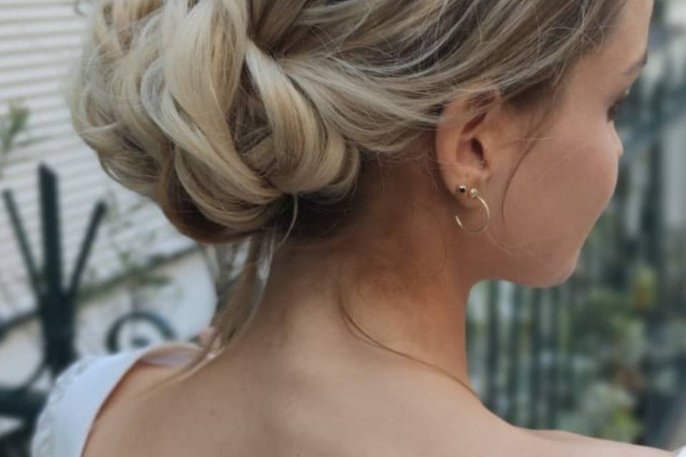 Chignon bohème