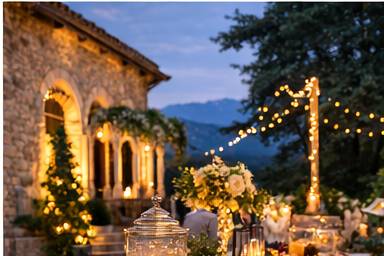 Buffet en plein air
