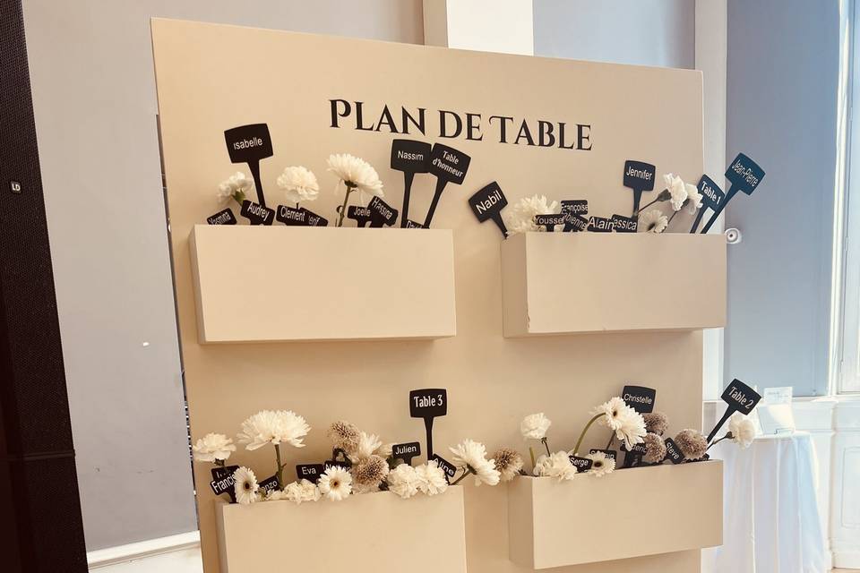 Plan de table