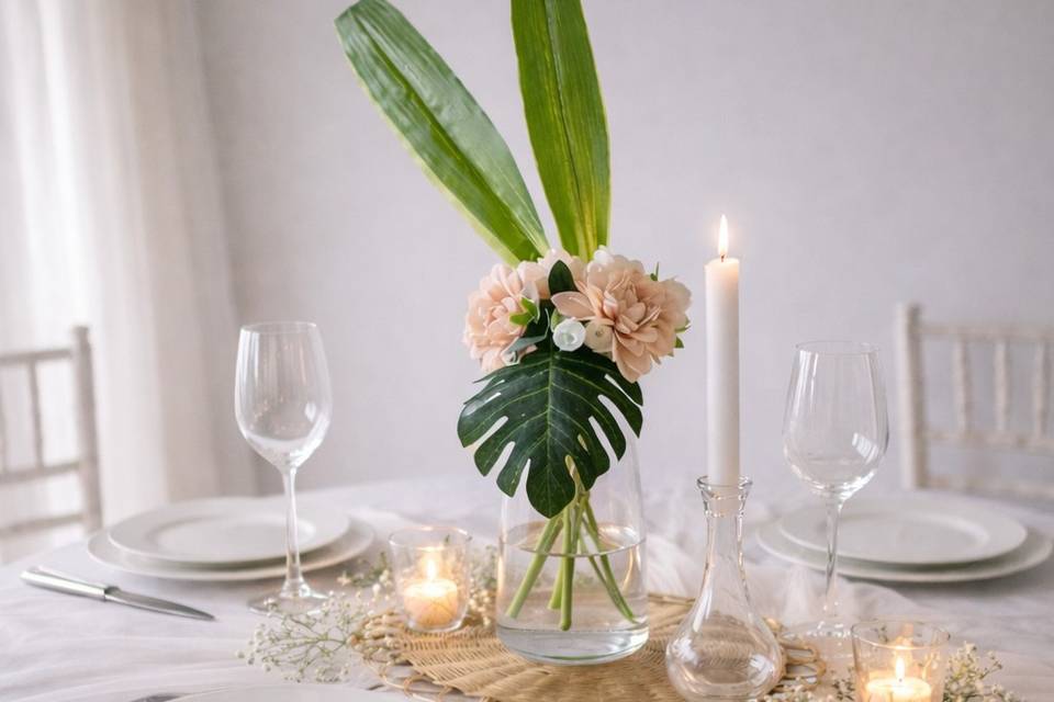 Table exotique épuré