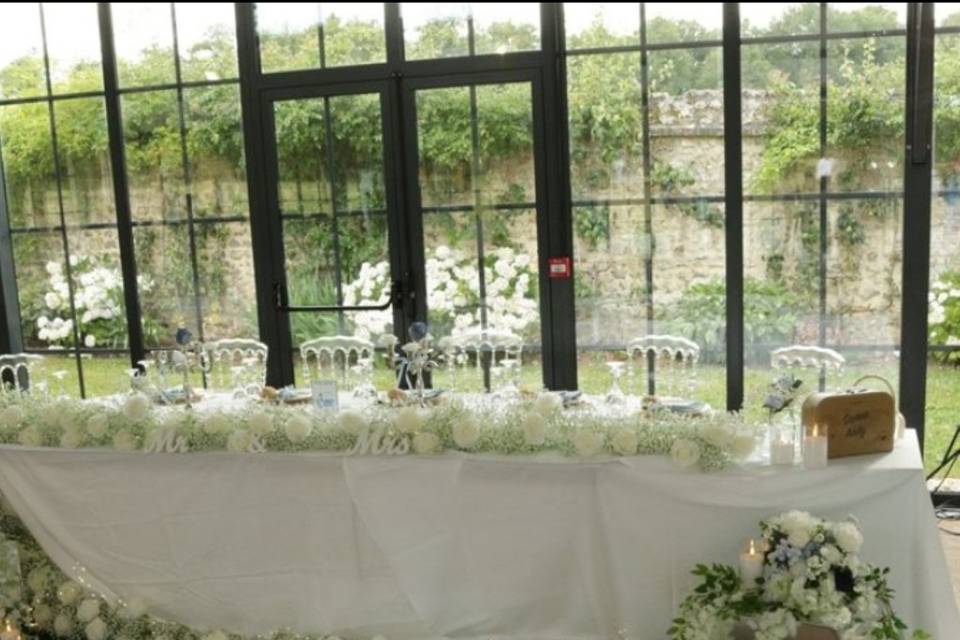 Table d'honneur