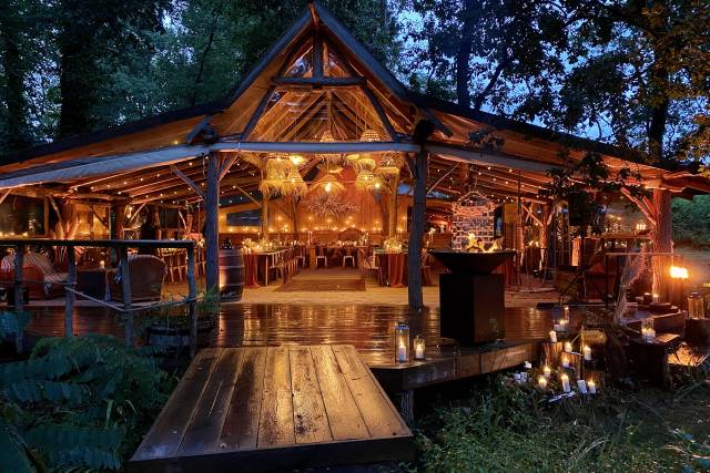 Wood house